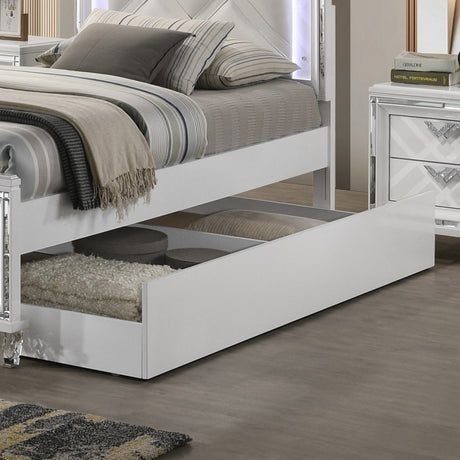 Acme - Skylar Trundle (Twin) BD02034 Pearl White Finish