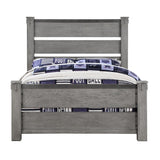 Acme - Veda Full Bed BD02039F Gray Finish