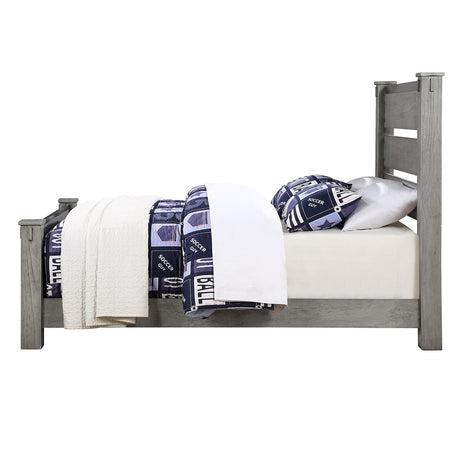 Acme - Veda Full Bed BD02039F Gray Finish