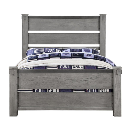 Acme - Veda Twin Bed BD02040T Gray Finish