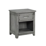 Acme - Veda Nightstand W/1 Drawer BD02041 Gray Finish