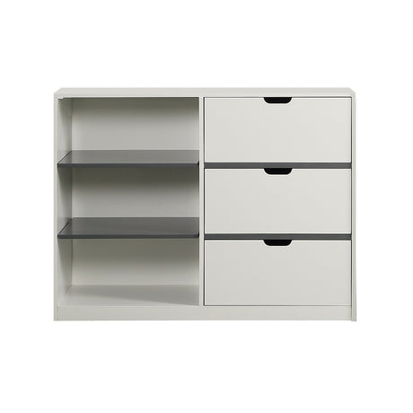 Acme - Ratana Cabinet BD02054 Gray & White Finish