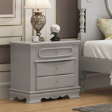 Acme - Flora Nightstand BD02205 Gray Finish