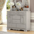 Acme - Flora Dresser BD02207 Gray Finish