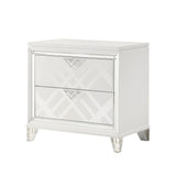 Acme - Skylar Nightstand BD02249 Pearl White Finish