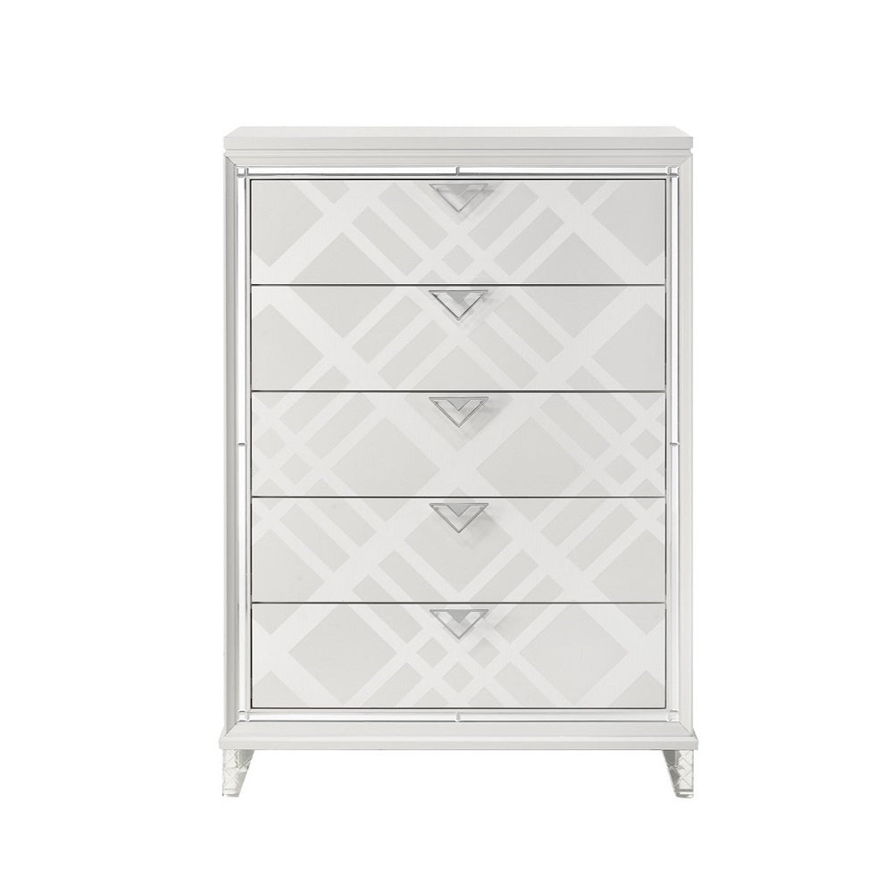 Acme - Skylar Chest BD02252 Pearl White Finish