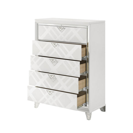 Acme - Skylar Chest BD02252 Pearl White Finish