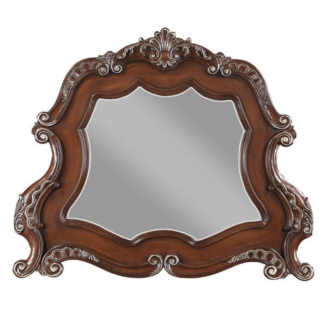 Acme - Latisha Mirror BD02256 Antique Oak Finish