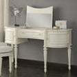 Acme - Dorothy Vanity Desk & Mirror BD02271 Ivory Finish
