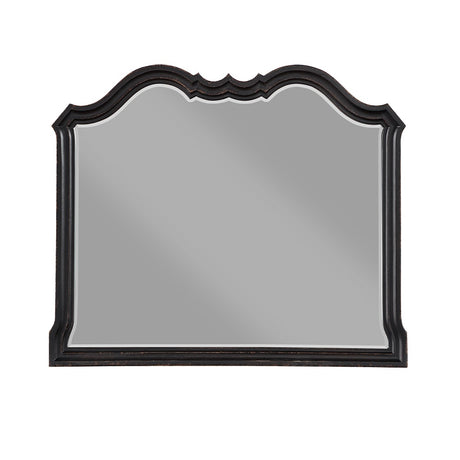 Acme - Chelmsford Mirror BD02298 Antique Black Finish