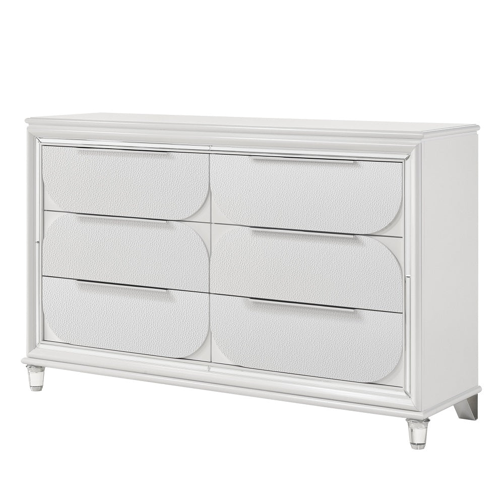 Acme - Tarian Dresser BD02320 Pearl White Finish