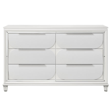 Acme - Tarian Dresser BD02320 Pearl White Finish