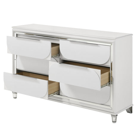 Acme - Tarian Dresser BD02320 Pearl White Finish