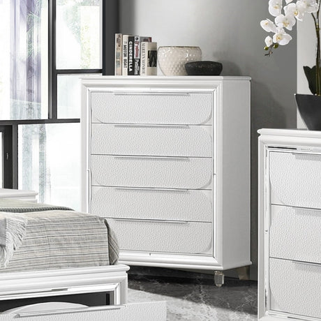 Acme - Tarian Chest BD02321 Pearl White Finish
