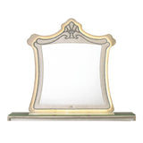 Acme - Lucienne Mirror W/Led BD02337 Beige Velvet