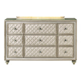 Acme - Lucienne Dresser BD02338 Beige Velvet