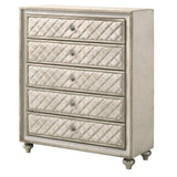 Acme - Lucienne Chest BD02339 Beige Velvet