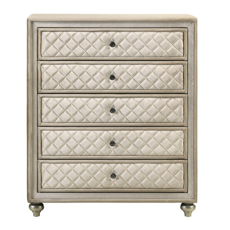 Acme - Lucienne Chest BD02339 Beige Velvet