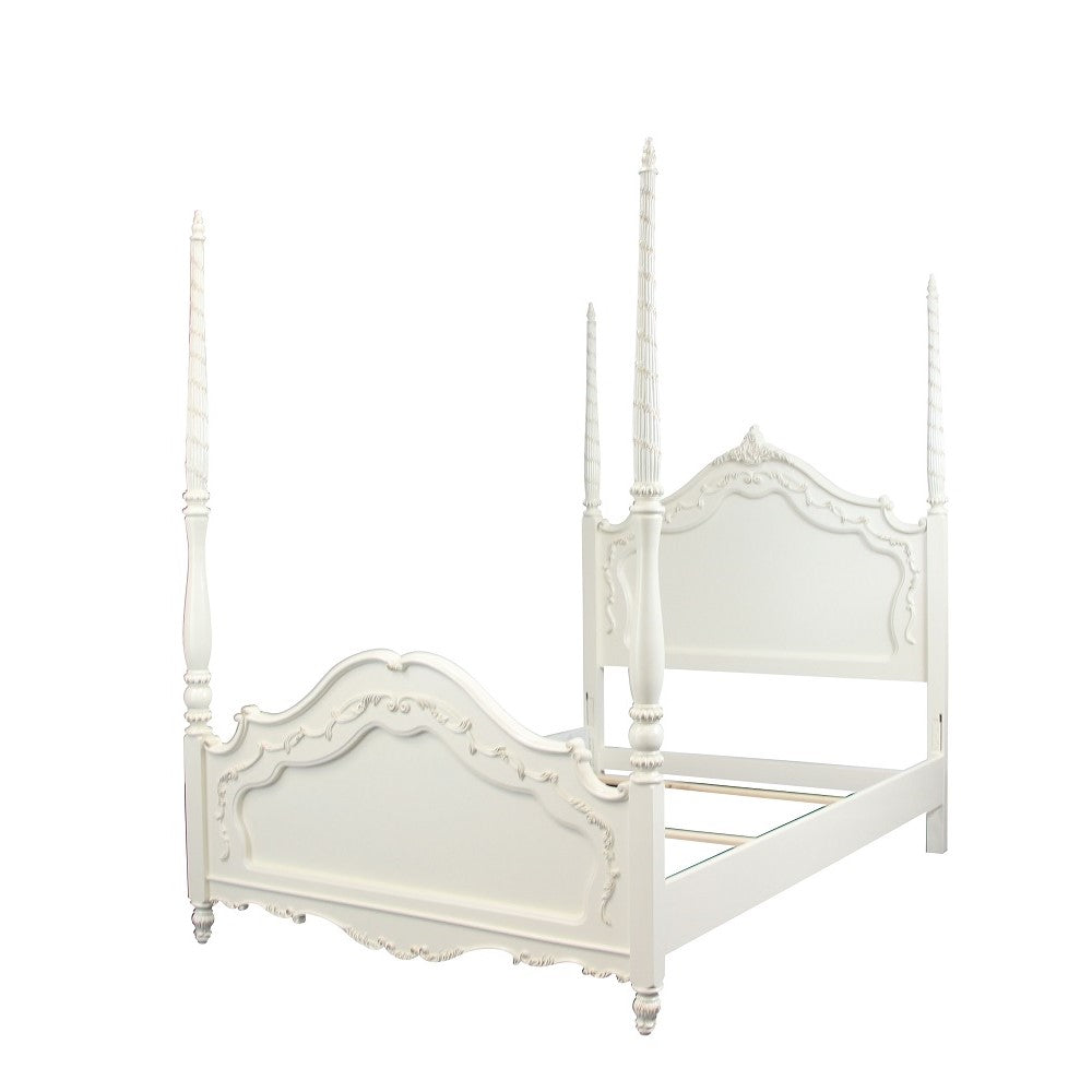 Acme - Pearl Twin Bed BD02430T Pearl White