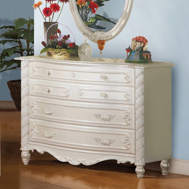 Acme - Pearl Dresser BD02435 Pearl White