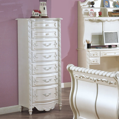 Acme - Pearl Chest BD02436 Pearl White