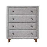 Acme - Cleo Chest BD02474 Gray Boucle