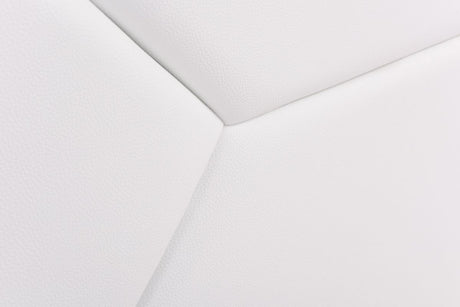 Eastern King Candid Modern White Bedroom Set