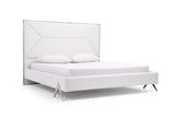 Queen Candid Modern White Bedroom Set