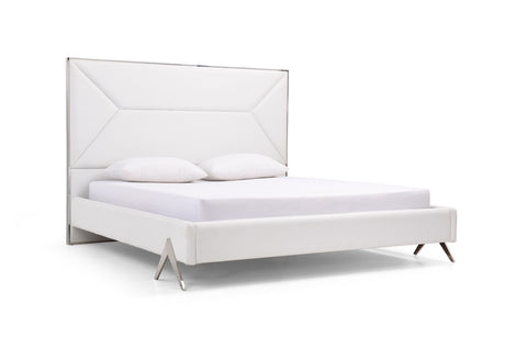 Queen Candid Modern White Bedroom Set