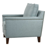 Charlotta Accent Chair Sea Mist - Light Blue by Uttermost - View 4