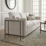 Averona Glass Top Accent Table - Bronze by Uttermost - View 2