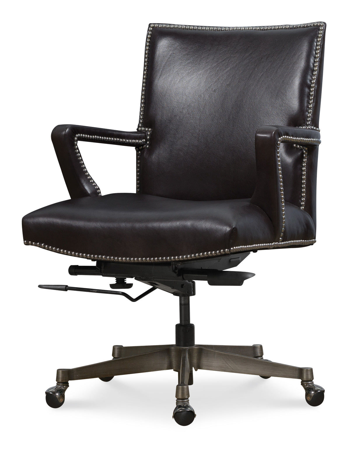 Phoenix Executive Swivel Tilt Chair - Black by Hooker Furniture - View 4