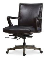 Phoenix Executive Swivel Tilt Chair - Black by Hooker Furniture - View 4