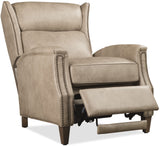Lansing Power Recliner With Power Headrest - Beige by Hooker Furniture - View 4