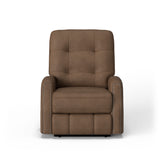 Devon Transitional Fabric Power Recliner With Nailhead Trim | Flexsteel