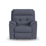 Mason Transitional Fabric Power Recliner With Power Headrest | Flexsteel