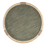 Retreat Raffia Seagrass End Table - Beige by Hooker Furniture - View 4