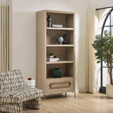 Alessia Etagere Light Oak - Light Brown by Uttermost - View 3