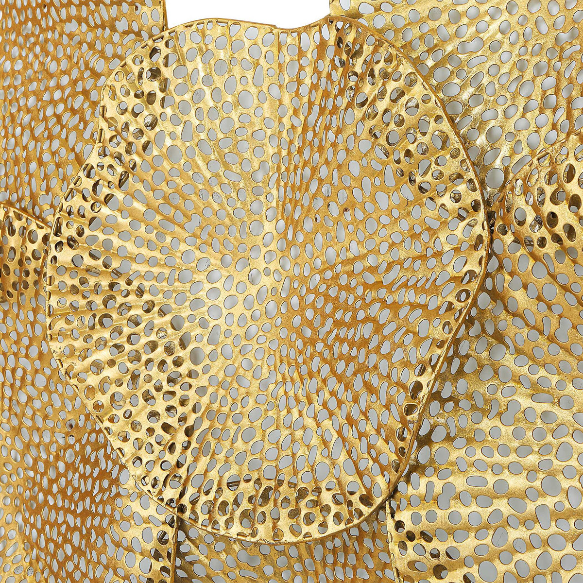 Ripley Gold Metal Wall Art by Uttermost - View 5