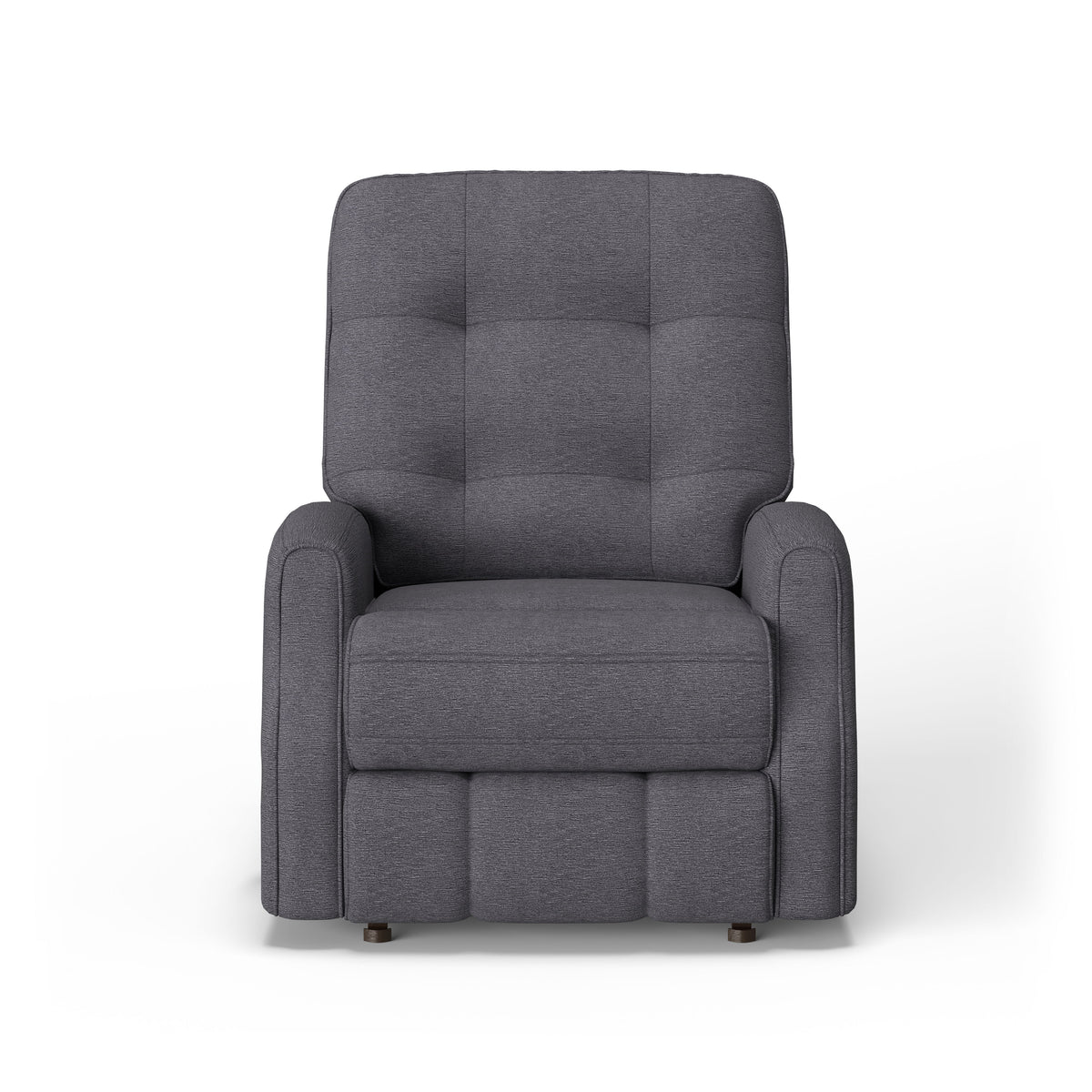 Devon Transitional Fabric Power Rocking Recliner, Power Headrest | Flexsteel