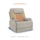 Zecliner Model 2+ Power Lift Sleep Recliner With Power Headrest, Lumbar, Heat & Massage - Shell | Flexsteel