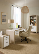 Writing Desk - Light Brown / White by Hooker Furniture - View 6