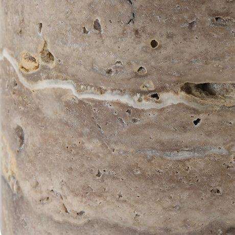 Cortado Travertine Table Lamp - Gray by Uttermost - View 7