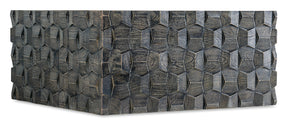Commerce And Market Chiseling Coffee Table - Dark Gray by Hooker Furniture - View 1