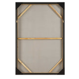 Hours In Silence Abstract Art - Gray / White by Uttermost - View 6