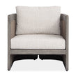 Dartmoor Outdoor Barrel Chair Weathered Gray - Light Gray by Uttermost - View 1