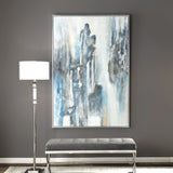 Celebrate Modern Art - Blue / Light Gray by Uttermost - View 2