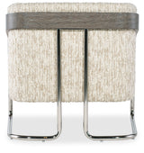 Cody Chair Beige - White / Silver by Hooker Furniture - View 2