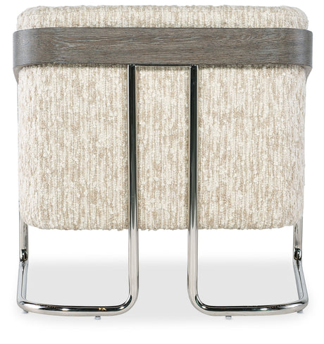 Cody Chair Beige - White / Silver by Hooker Furniture - View 2