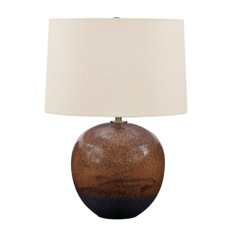 Brownell Table Lamp Rust Brown - Dark Brown by Uttermost - View 4
